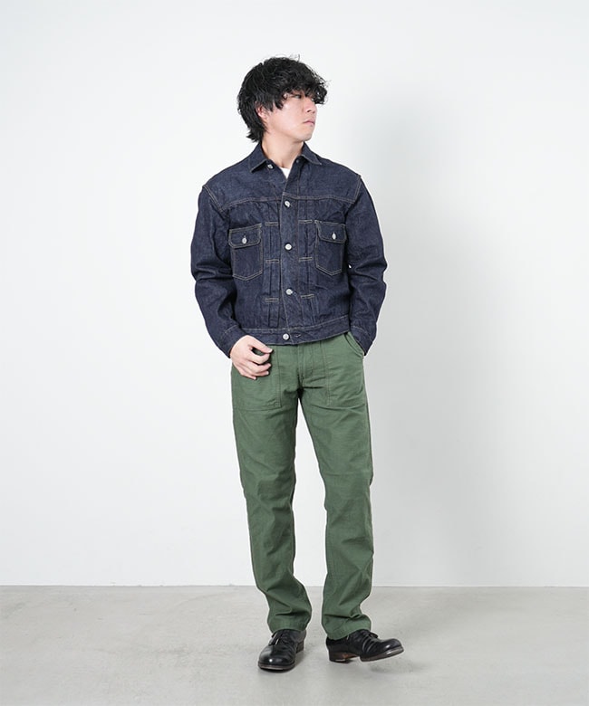 01-5032-16]orSlow(オアスロウ)MEN'S US ARMY SLIM FIT FATIGUE(スリム