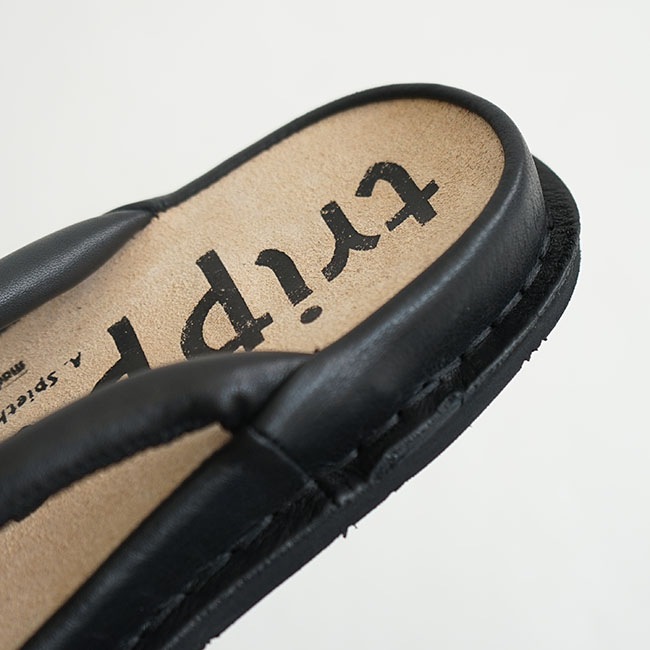 SALE 50%OFF】[ZORI-SFT]trippen(トリッペン)Zori black/black-sft