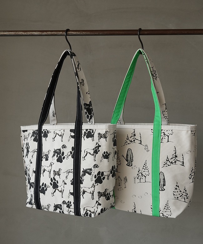 TMB-2438A]TEMBEA(テンベア) 2WAY TOTE PRINT 2WAYプリントトート