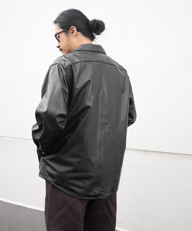 251-60407]UNIVERSAL PRODUCTS.(ユニバーサルプロダクツ) LEATHER