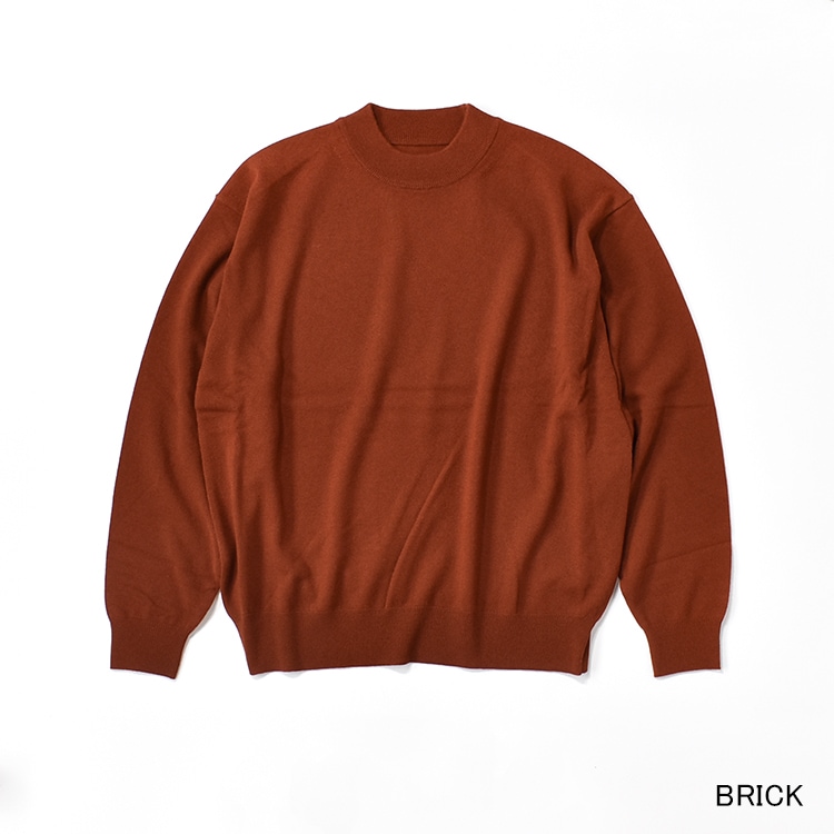 50% OFF】[2403-008] crepuscule (クレプスキュール) Moc Neck P/O