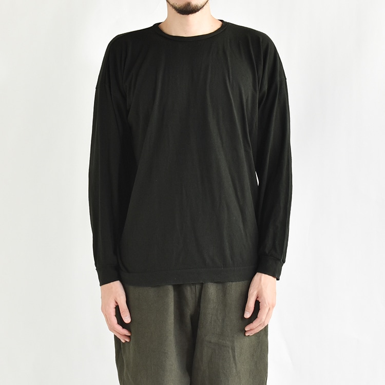 T-42]MITTAN(ミタン/ミッタン)強撚絹袖糸ワイド長袖 | MITTAN(ミタン