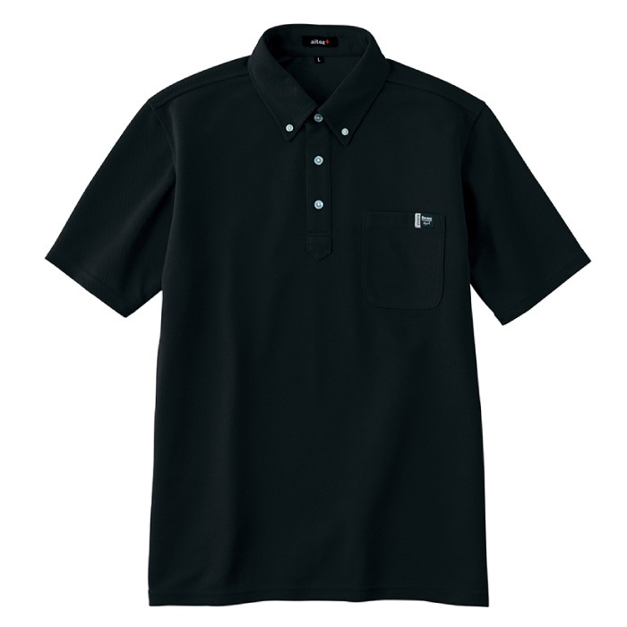 アイトス] AZ-10611 半袖ポロシャツ（男女兼用）-医療白衣と介護