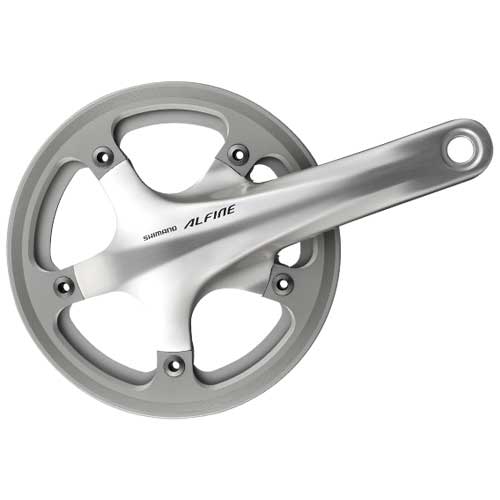 シマノ ALFINE FC-S501 クランクセット チェーンガード有 シングル