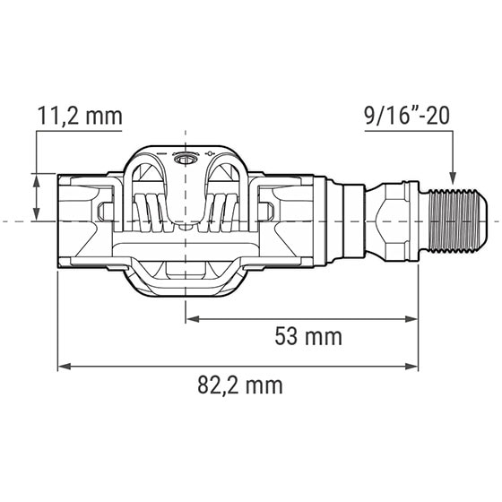 ファベロ アシオマ PRO MX-2 左右ペダル型パワーメーター オフロード用