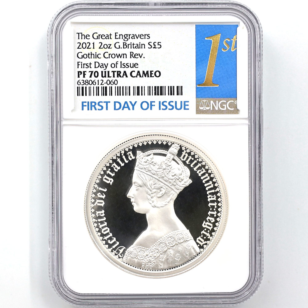 委託販売 2021 英国 エリザベス2世 ゴシッククラウン ポートレイト 5
