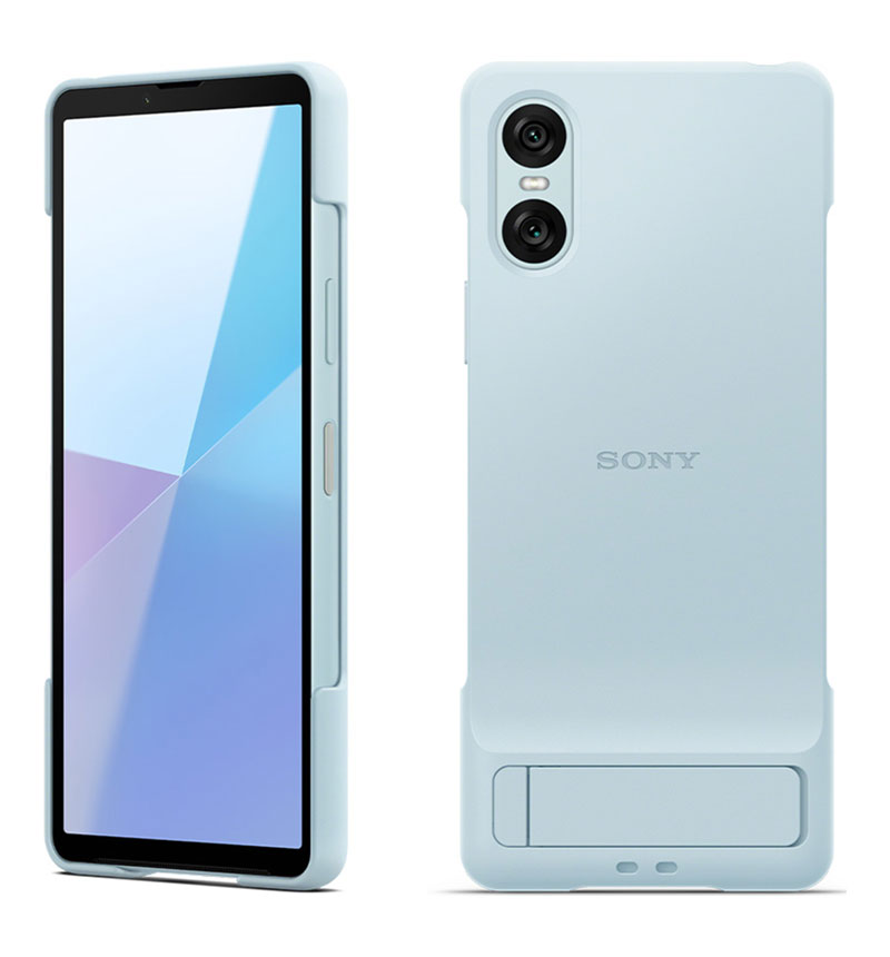 ソニー純正 Xperia 10 VI Style Cover with Stand Blue ブルー XQZ