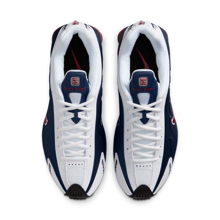 NIKE FA25 NIKE SHOX R4 ミッドナイトネイビー/ジムレッド-ホワイト