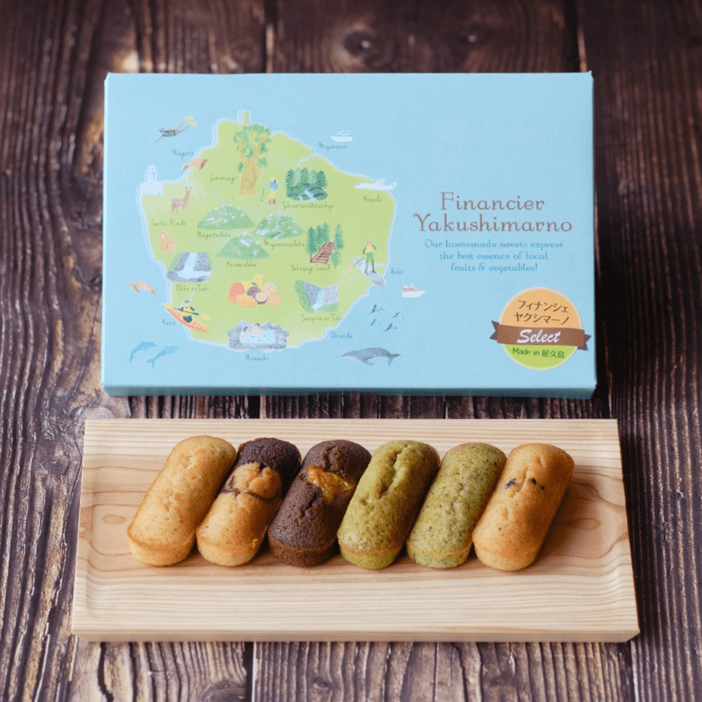 アソートセット:6個入り】フィナンシェ ヤクシマーノ | 果鈴オリジナル