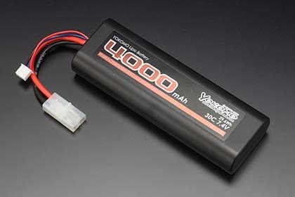 YB-L400B YOKOMO Lipo 30C 7.4V 4000mAh バッテリー ストレート
