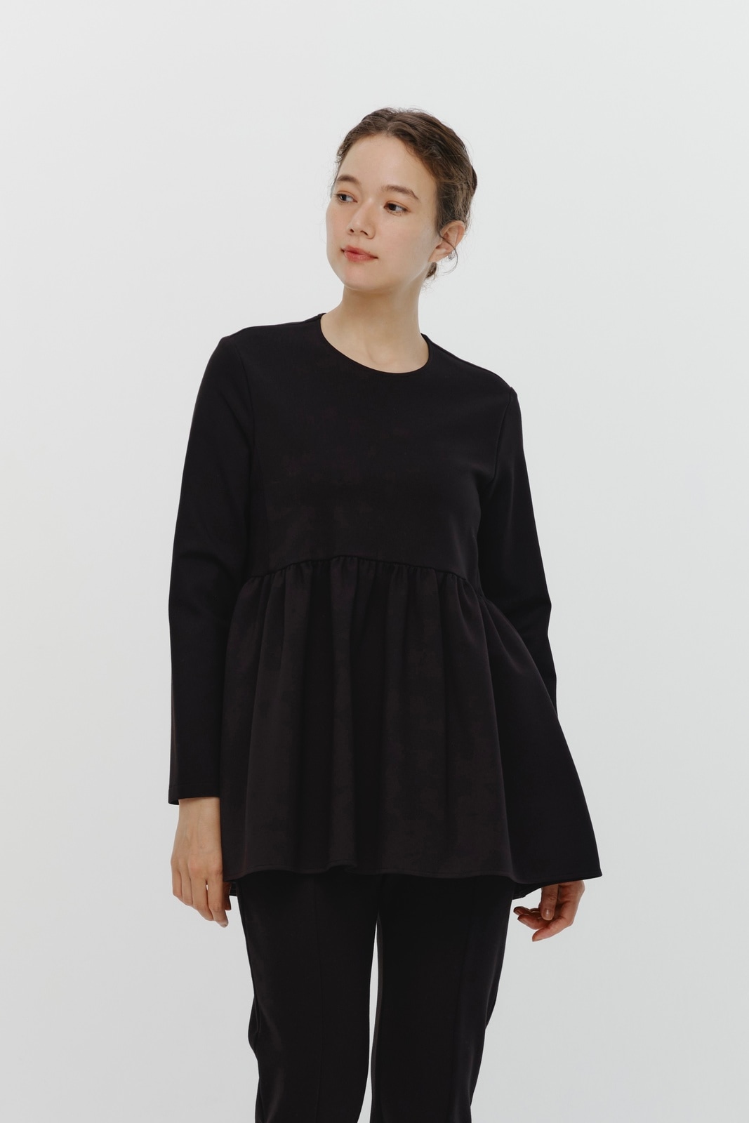 新品♡yori♡ヨリ♡ ぬくぬくギャザーブラウス♡ピンク38