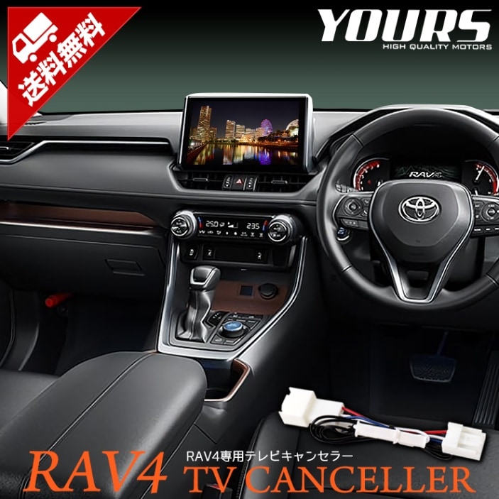 RAV4 50系 純正ナビ専用 TVキット テレビキャンセラー T-Connectナビ