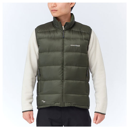 モンベル mont-bell ライトアルパインダウン ベスト Men's（メンズ