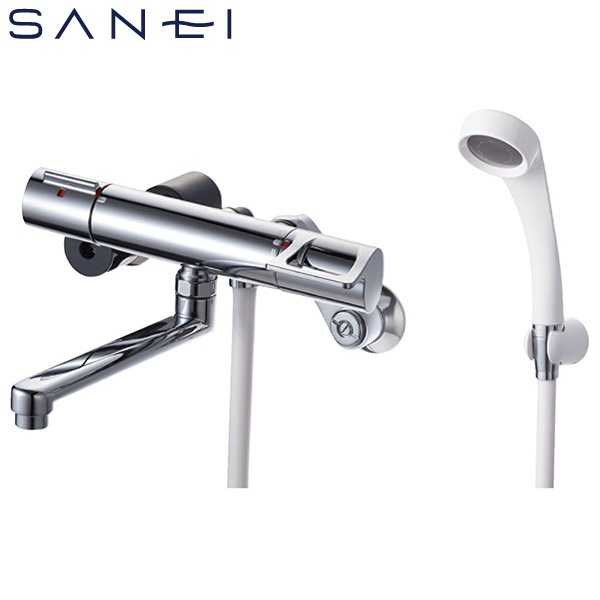 ユアサプライムス.com｜SANEI 壁付サーモスタットシャワー混合栓 寒冷