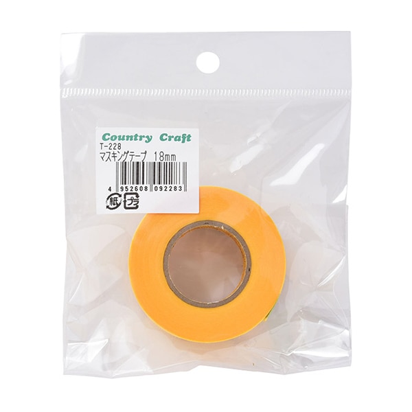 手芸工具 『マスキングテープ 18mm T-228』 Country Craft カントリー