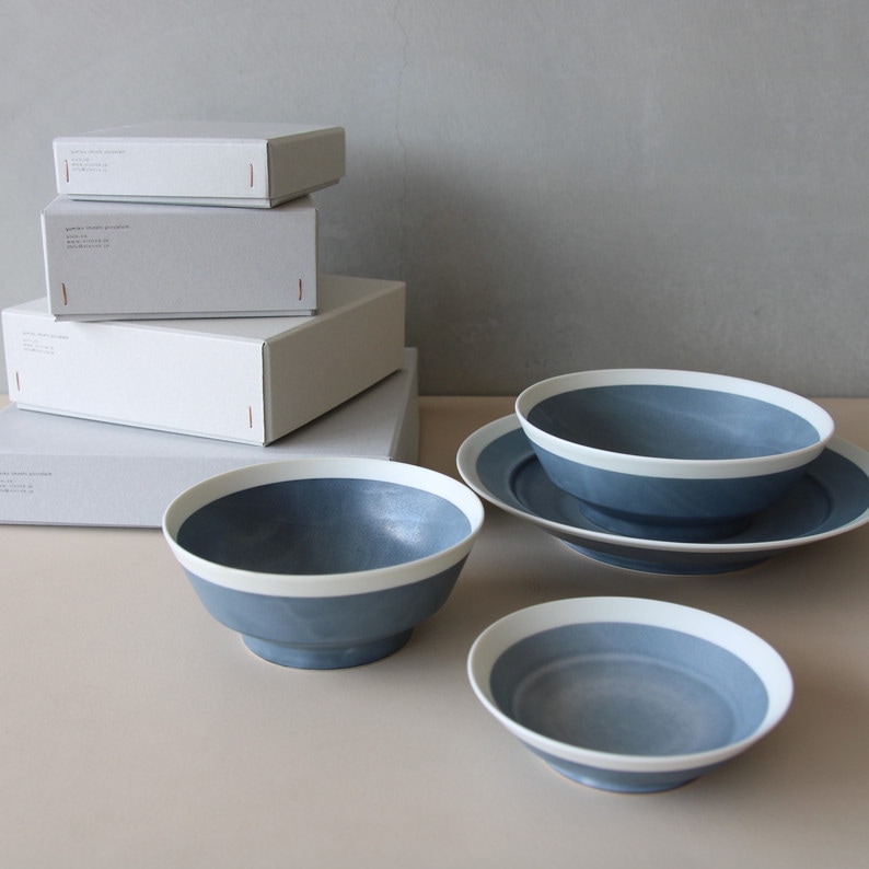 yumiko iihoshi porcelain】with4 plate／hachi | zuiun onlineshop