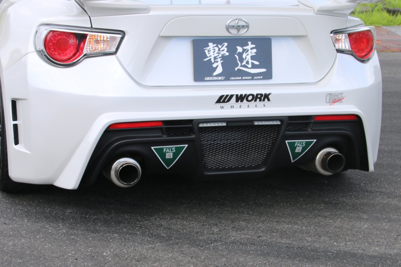 チャージスピード 86 ZN6 リアバンパー TYPE-2 FRP製 | TOYOTA,86 ZN6