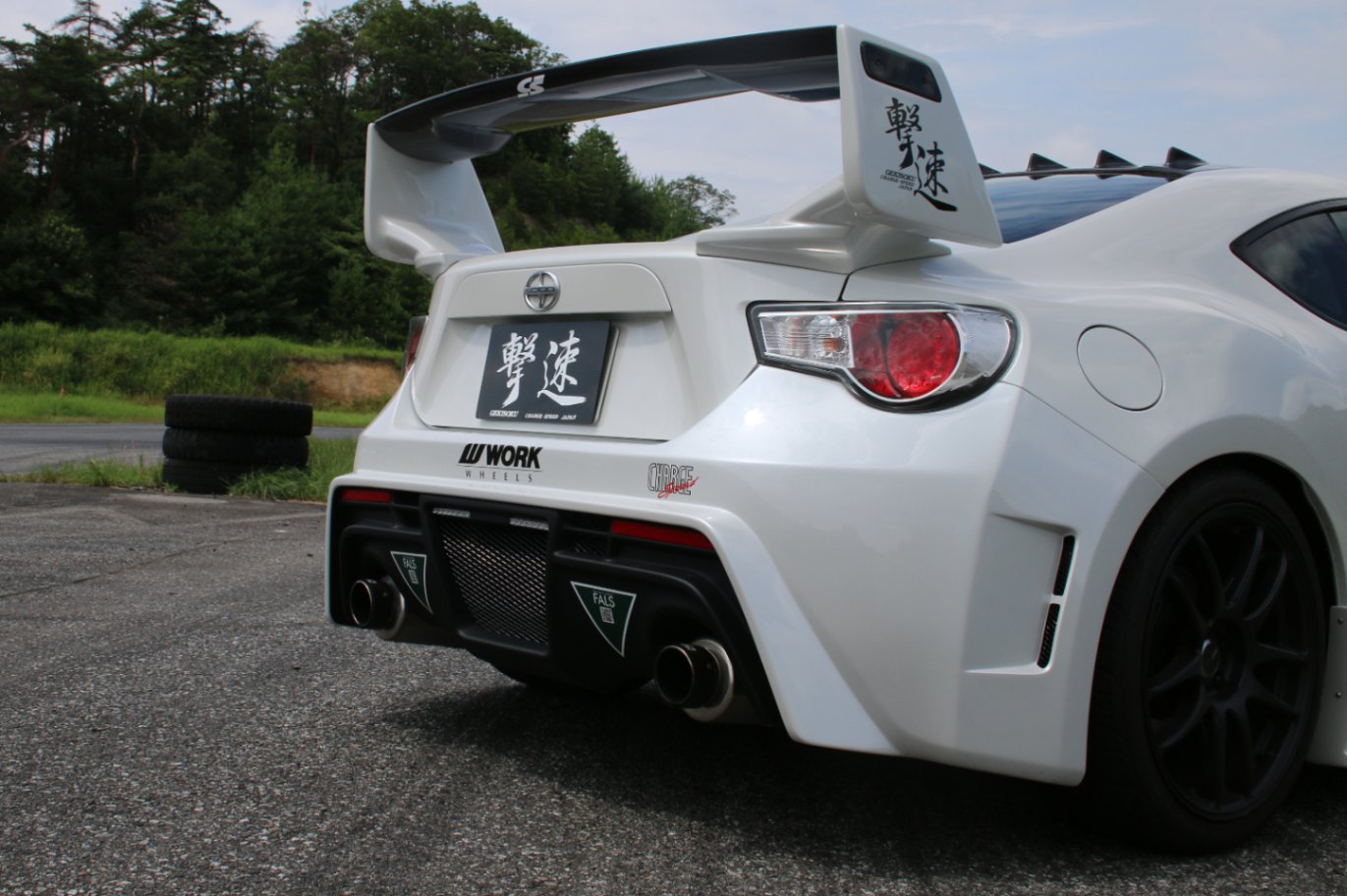 チャージスピード 86 ZN6 リアバンパー TYPE-2 FRP製 | TOYOTA,86 ZN6