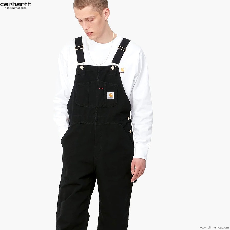 CLINK｜CARHARTT WIP BIB OVERALL (BLACK)｜東京・吉祥寺｜SOFTMACHINE