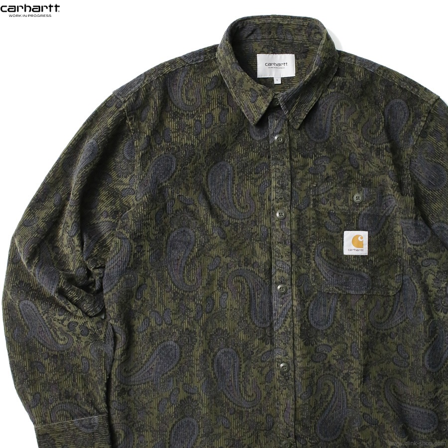 CLINK｜CARHARTT WIP L/S FLINT SHIRT (PAISLEY PRINT/BUCKEYE)｜東京