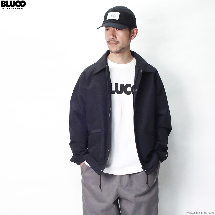CLINK｜BLUCO 60/40 CHIN STRAP COACH JACKET (BLACK) [141-31-041