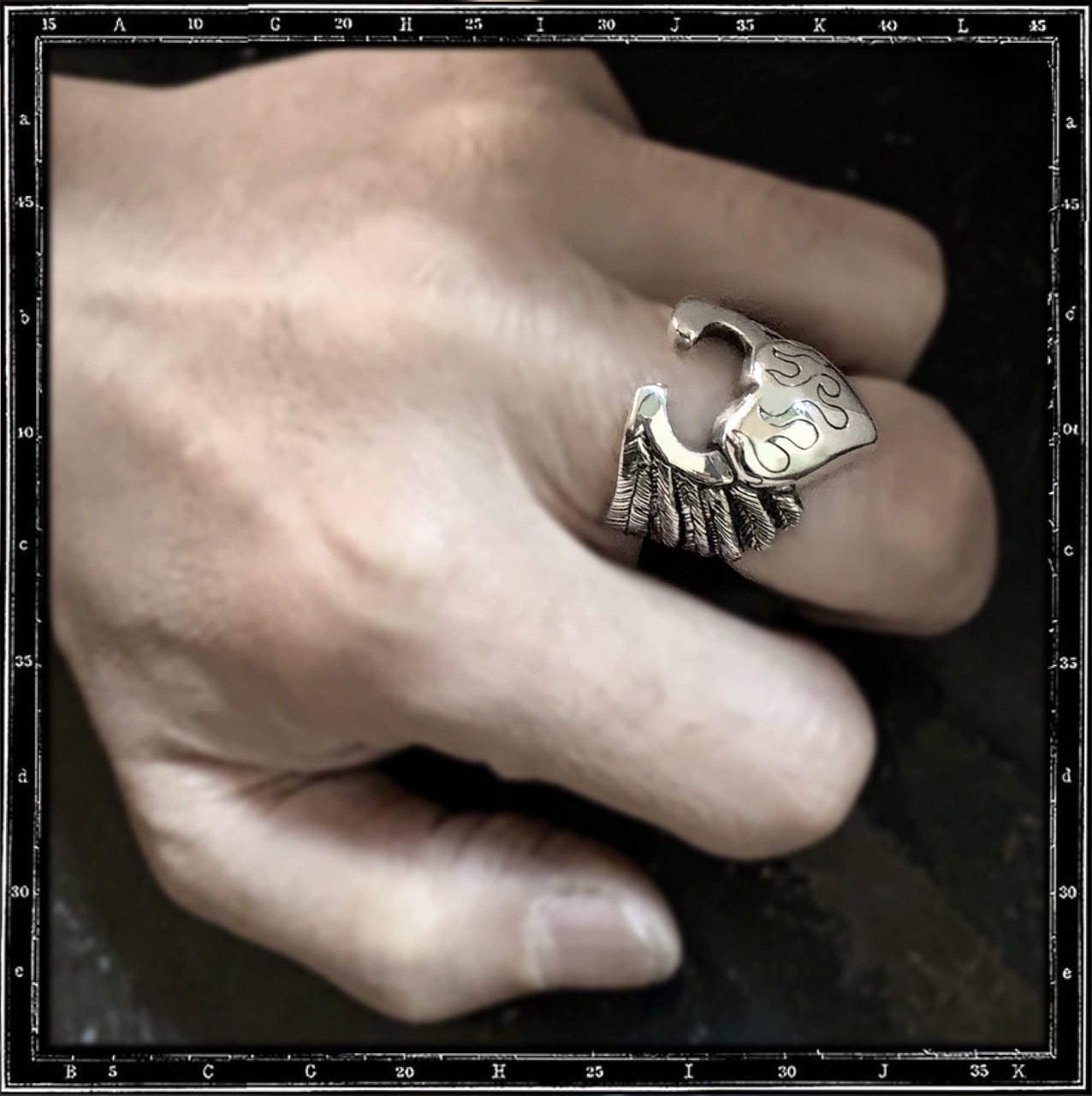 HEART & WINGS RING - LARGE | クレイジーピッグ公式オンラインストア