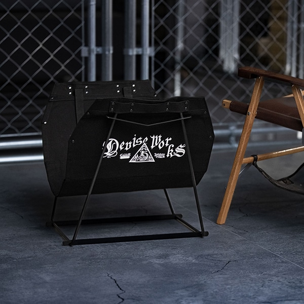 NEW GRAPHIC KR STAND ブラック | DEVISE WORKS | キャンプ用品
