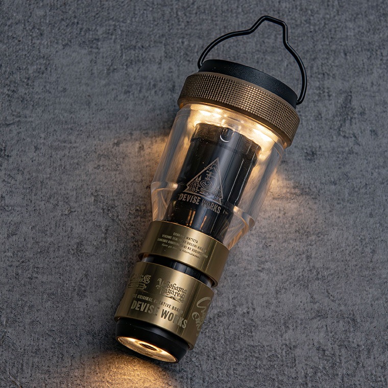 ミニマライト デバイスワークスコラボ 真鍮ver. ゴールゼロ 真鍮> MINIMA LIGHT 2.0 REMOTE DEVISE ver. | DEVISE WORKS