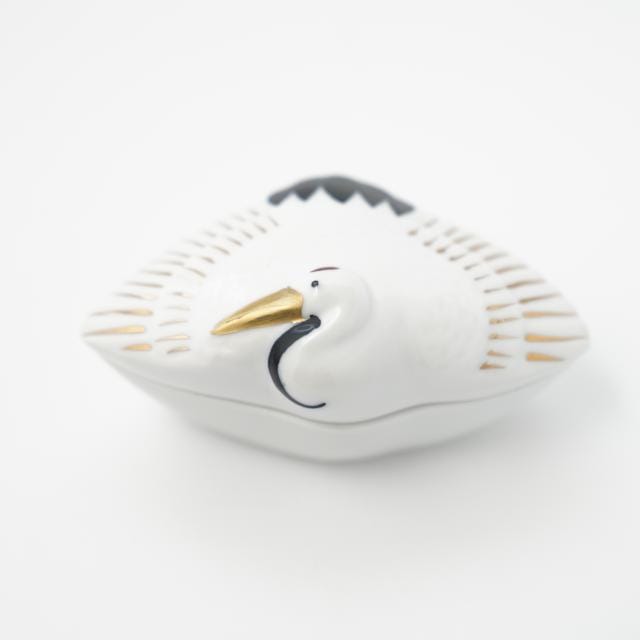 有田焼 染錦舞鶴蓋付珍味 ｜ 四季折々のおしゃれな和食器通販サイト