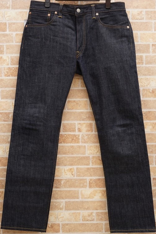 ダブルアールエル) RRL 米国製 ローストレート リジッド デニム Low