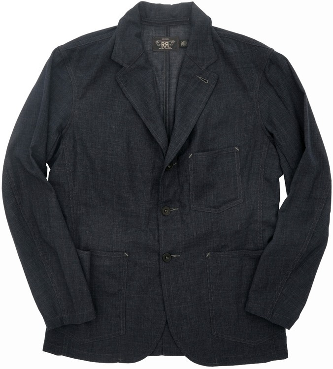 ダブルアールエル) RRL 日本製生地 Anderson ウール リネン ブレンド