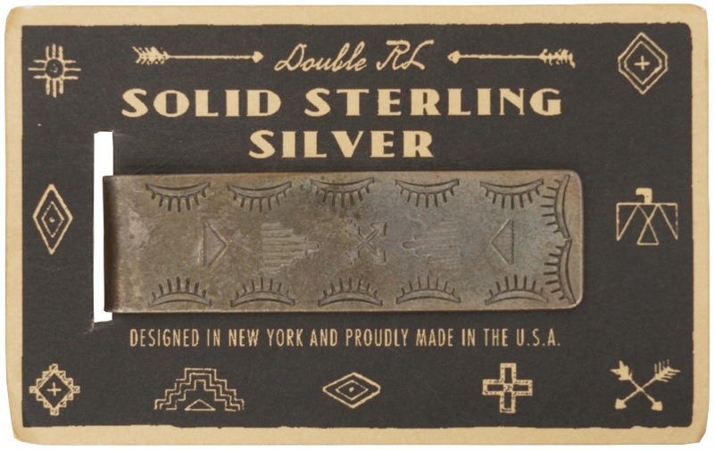 ダブルアールエル) RRL アメリカ製 スターリング シルバー マネー