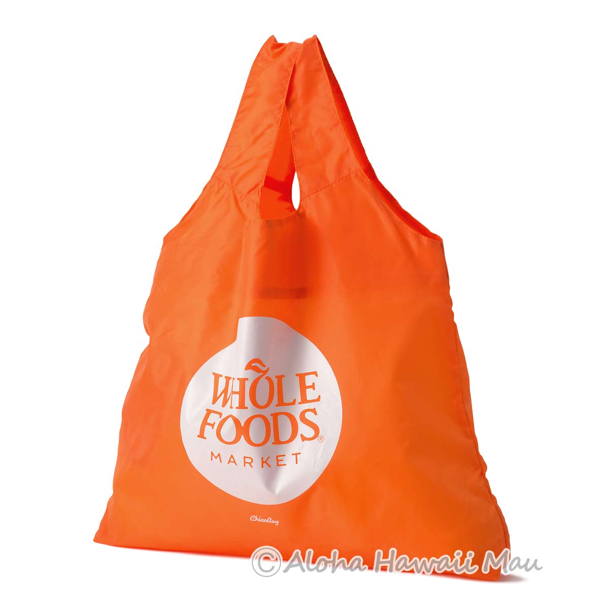 ホールフーズマーケット 折りたたみ エコバッグ オレンジ CHICO BAG