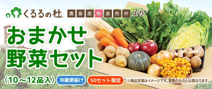 くるるの杜 おまかせ野菜セット(10~12品入) | HOKUREN GREEN +PLUS