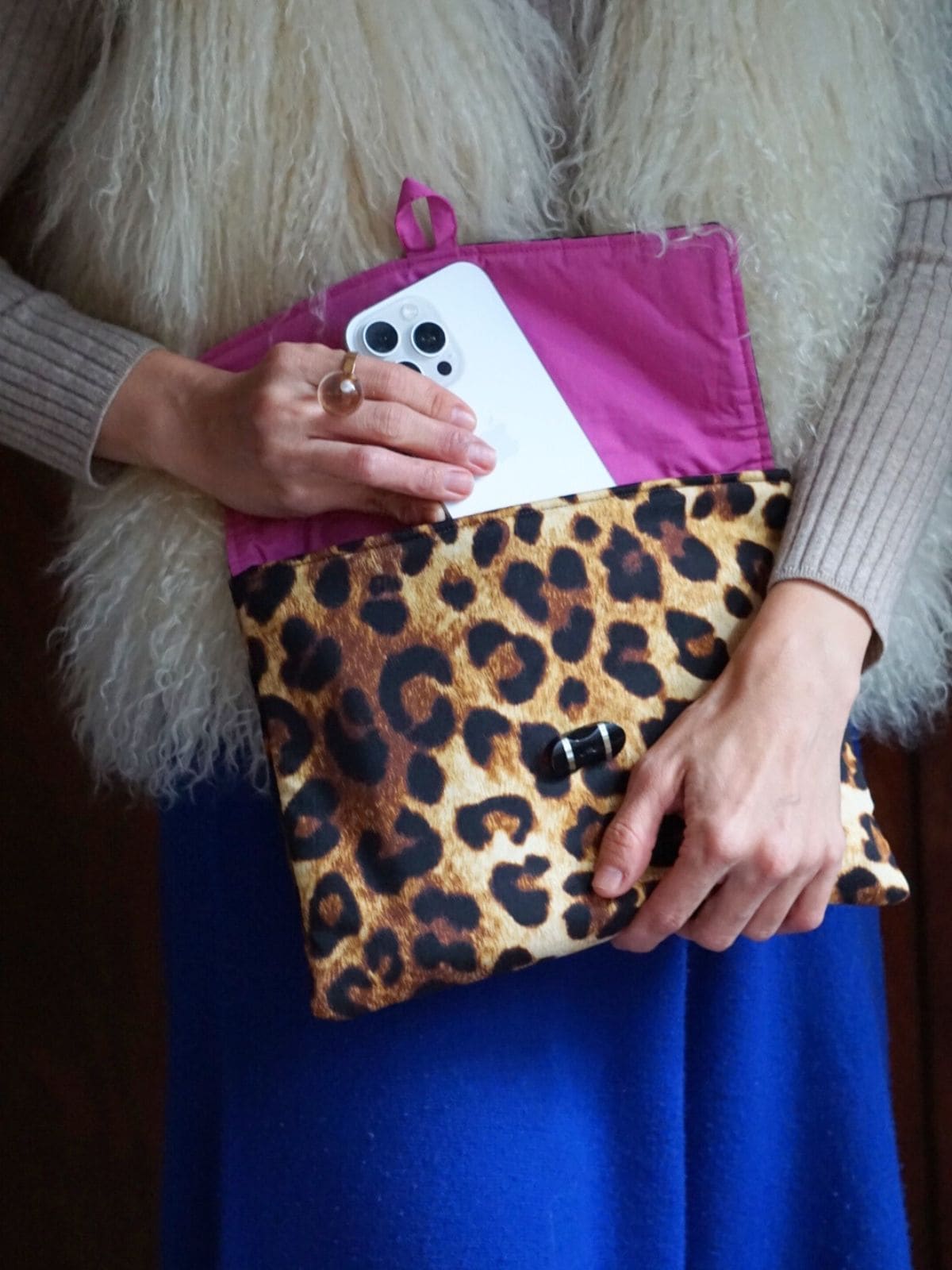 レオパードクラッチバッグ | ACCESSORIES | ko by keiko.okamoto