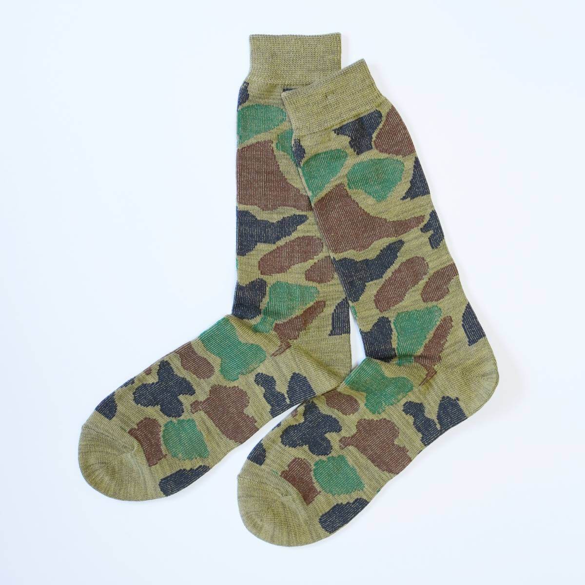 ANONYMOUSISM アノニマスイズム Camo Crew Socks カモクルーソックス