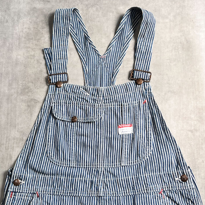 VINTAGE 60'S BIG MAC HICKORY OVERALL Made in USA ヴィンテージ 60