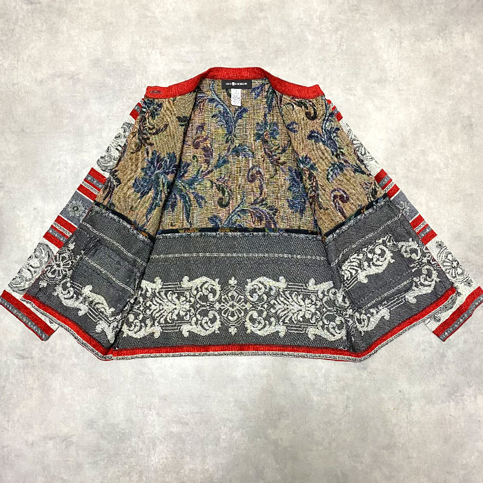 90s SAG HARBOR GOBELIN WEAVE JACKET 総柄 ゴブラン織り ジャケット