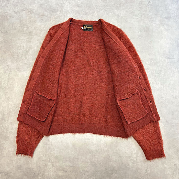 60's DIPLOMAT MOHAIR CARDIGAN Made in USA/M | 【USED.VINTAGE