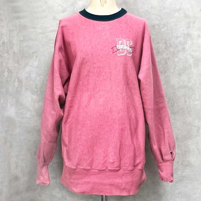 USA製90s 90sチャンピオンリバースウィーブ エル ボーパッチ 珍ピオン