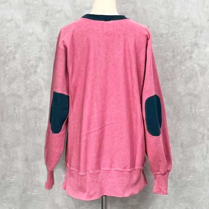 USA製90s 90sチャンピオンリバースウィーブ エル ボーパッチ 珍ピオン
