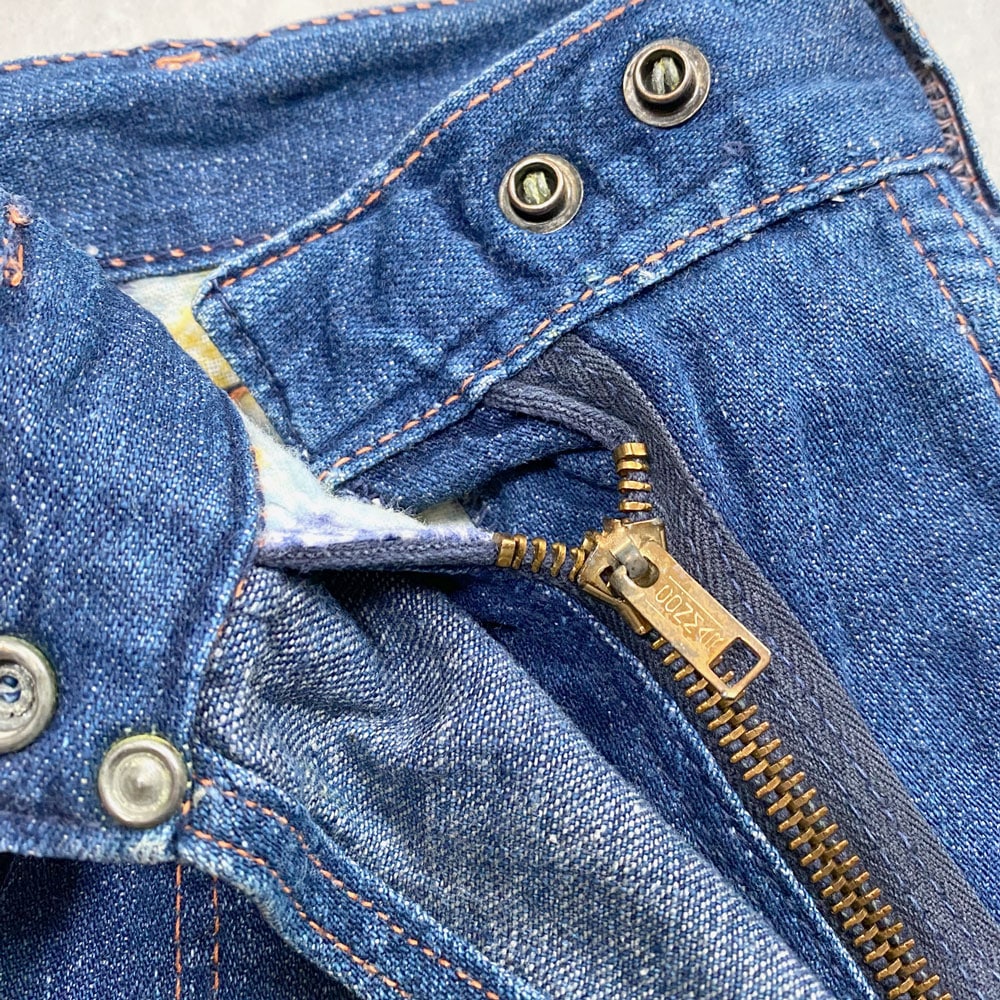 60's JEANIES by BLUE BELL DENIM RANCH PANTS 60年代 ブルーベル