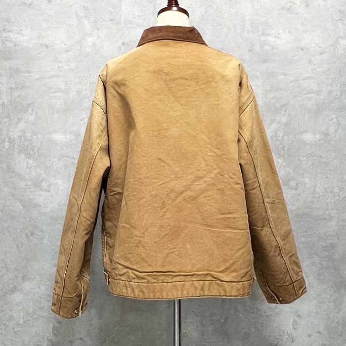 CARHARTT Detroit Jacket Big Sise BROWN/52 Made in USA カーハート