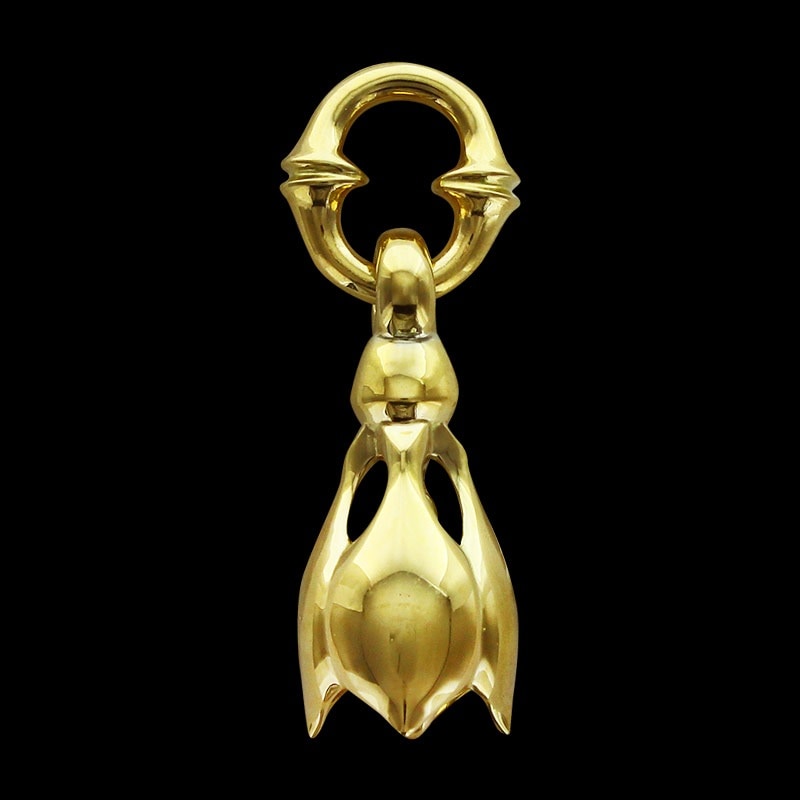 ティアー ベル ペンダント 18金 イエロー ゴールド | ゴールド