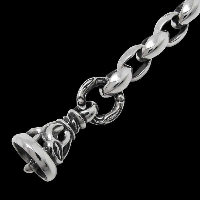 シルク リンク (M) ブレスレット (クレーン サークル) ウィズ クレーン