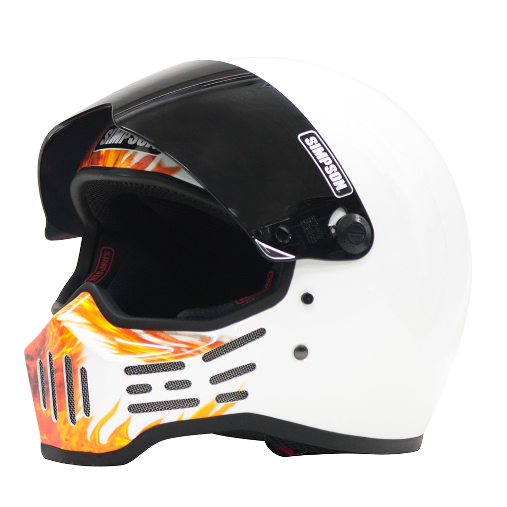 SIMPSON M30 フレアホワイト | SIMPSONヘルメット公認オンラインストア
