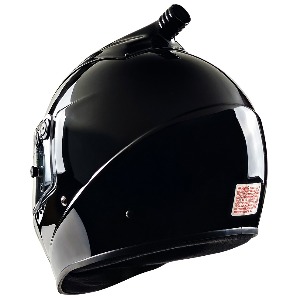 SIMPSON AIR INFORCER SHARK 四輪レース用ヘルメット ブラック SA2010