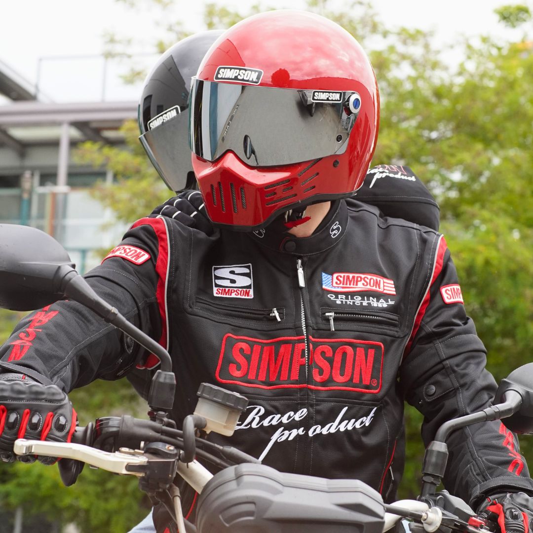 SIMPSON NSM-D02 ライダース メッシュジャケット 春夏モデル | SIMPSON