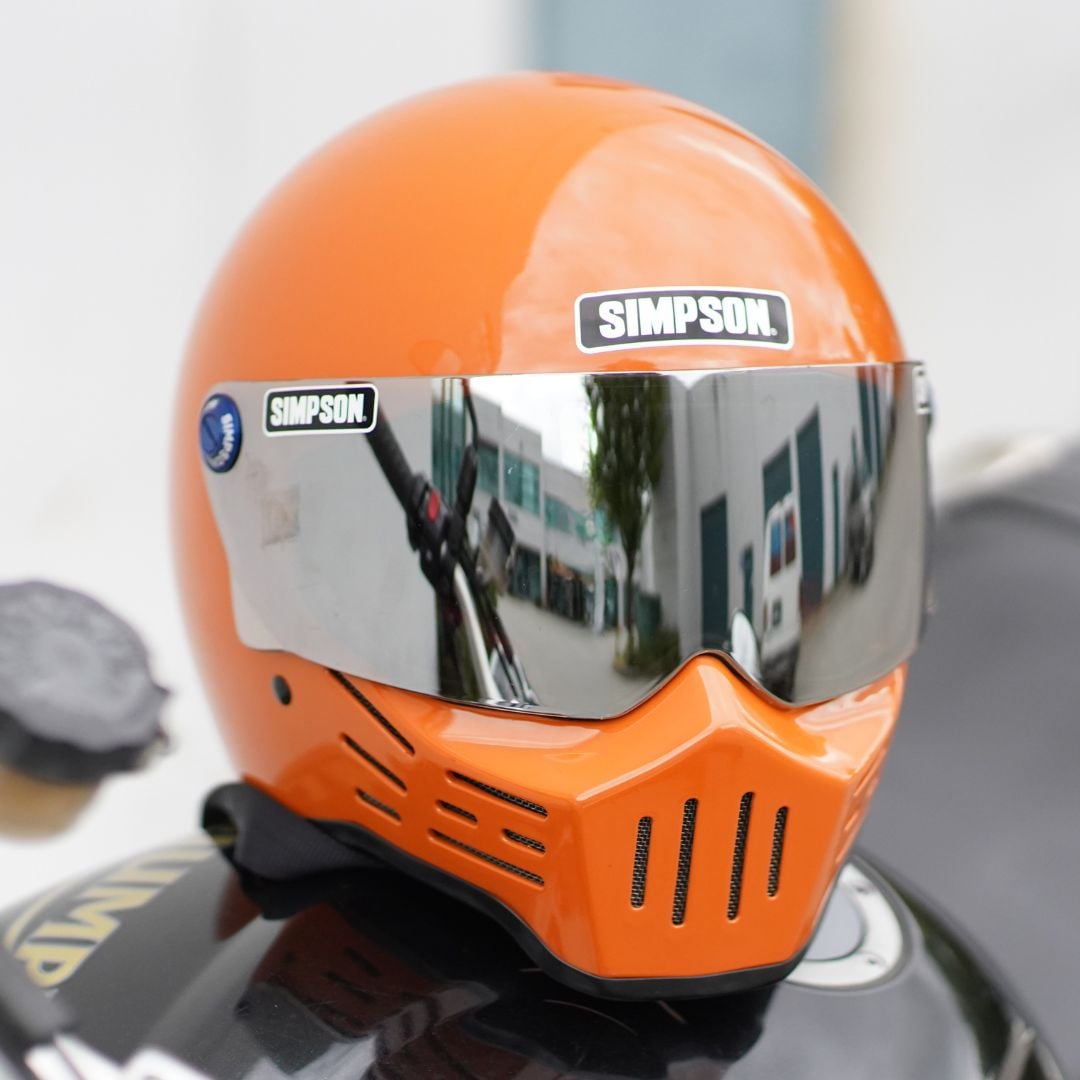 SIMPSON M30 オレンジ | SIMPSONヘルメット公認オンラインストア
