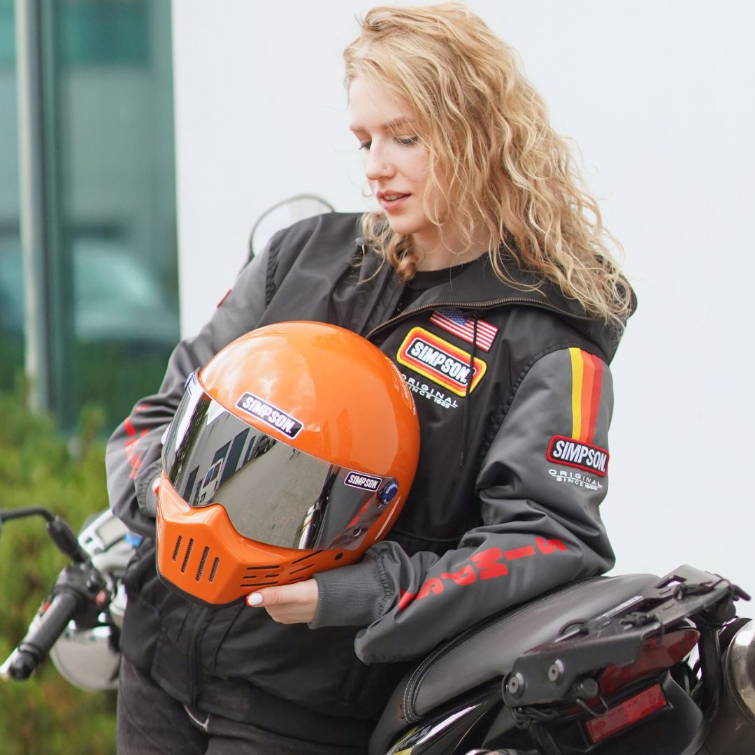 SIMPSON M30 オレンジ | SIMPSONヘルメット公認オンラインストア